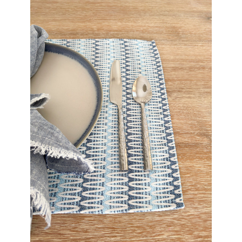 Acrylic Rectangle Placemat, Blue