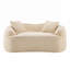 Canapé courbé en chenille pour deux personnes avec accoudoirs et coussins, pour petits appartements et installation facile-687676868-687676871