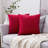 Solid Velvet Reversible Pillow Cover-2045456023-2044397499