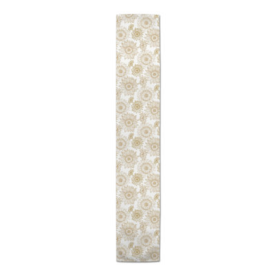 Ayonitemi Rectangular Floral Table Runner