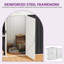 Remise de rangement extérieure en métal l 7,6 pi x P 3,8 pi-113451389