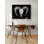 «Rustic Ram Mount II» par Ethan Harper, impression encadrée Ethan Harper, impression de crâne Alay et art squelette rustique, art mural encadré