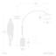 92 " Arched Floor Lamp-207533685-207533686