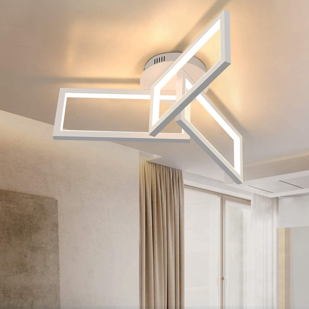 Ivy Bronx 1-Light 54.5cm LED Integrated Flush Mount