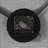 Khiara Metal Minimalistic Decorative Black Wall Clock with Mesh Backing