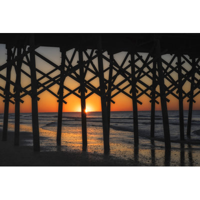 Under The Boardwalk by Danny Head - Print on Canvas