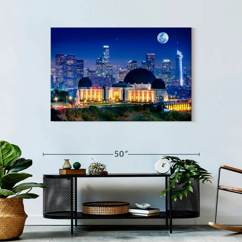 Kavia Griffith Park Observatory, 30" H x 45" W