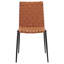 Chaise d'appoint rembourrée en cuir Brett-301507473-301507472
