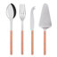 Bistrot Solid 4 - Piece Stainless Steel Hostess Set