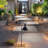 Matte Black Low Voltage Integrated LED Metal Pathway Light Kit