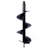 Auger Drill Bit For Planting Hole, Bulb Bedding Digging Post Hole Planting Tool For 3/4" Shaft Auger,Hole Digger Replacement Auger Bits Earth Auger Digging Bit 6IN+10IN+12IN+EXTENSION RODS