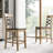 Jeanine Upholstered Microfiber / Microsuede Counter Stool with Solid Wood Frame-1232390578-1232390579