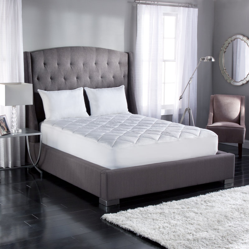 Stearns & Foster Luxury Quilted Mattress Pad - Hypoallergenic, Deep Pocket Design - Fits 18" - Assembled In The USA, King