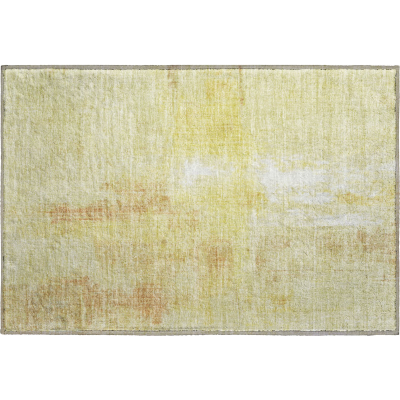 Premium Machine Washable Bucz AMF1759 Modern Rug, Rectangle 1'8" x 2'6"