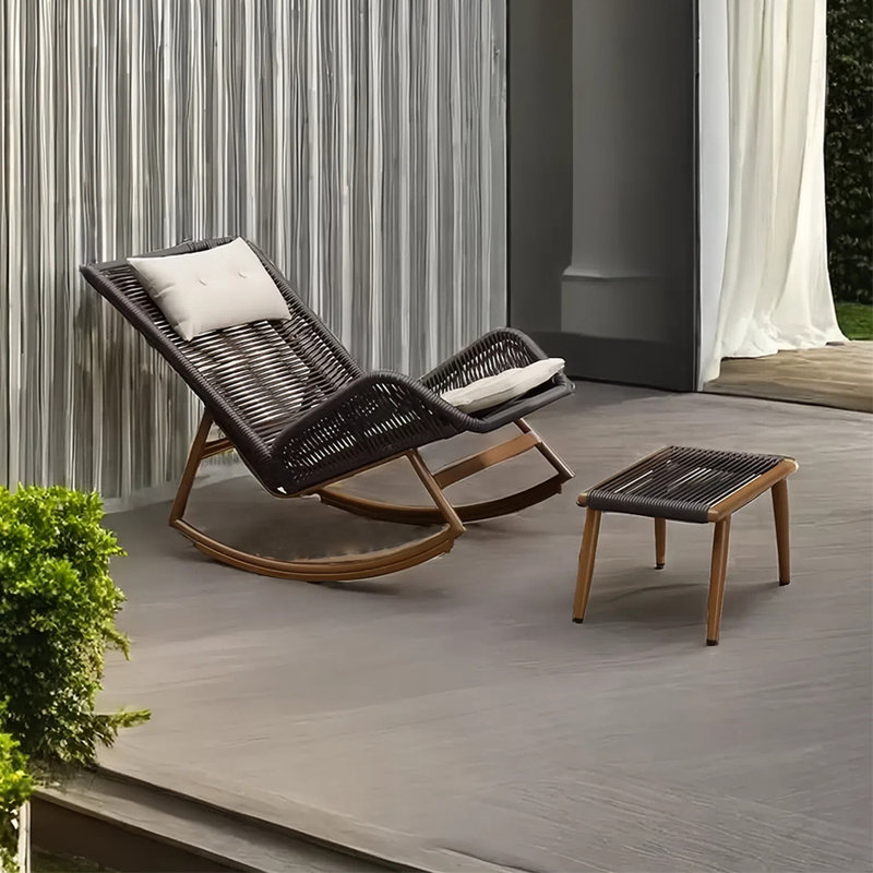 Chaise berçante élégante