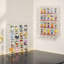 Vitrine en acrylique pour mini figurines Funko Pop, organisateur de boîte de rangement mural ou de bureau transparent 4 couches pour mini jouets, collections ou pierre
