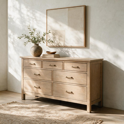 COMMODE DOUBLE À 7 TIROIRS COLAMY ATELIER