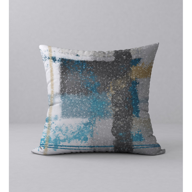 Housse et insert de coussin carré sensationnel traditionnel, 18" x 18"