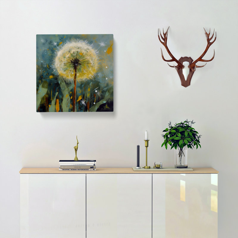 Dandelion Neo-Impressionism - Print