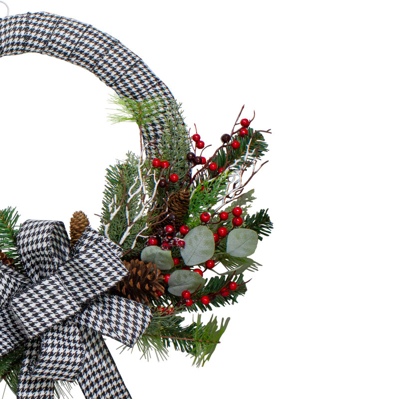 Faux Berry 24'' Wreath