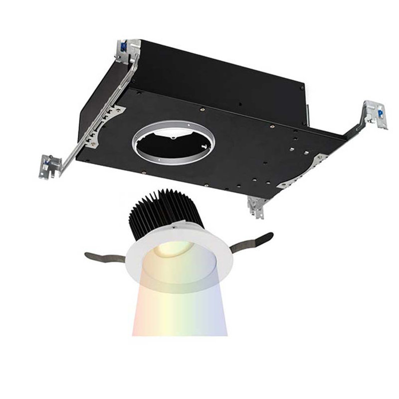 Ensemble d'éclairage DEL rétroéclairé 5,125 po Aether Remodel, Blanc