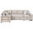 109" Convertible Bed In Beige With & Efficient Storage Storage, 5 Seat Configuration-653216138