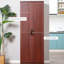 Armoire de 63 po pour cuisine et salle à manger, 2 portes avec 5 tablettes, 2 tablettes réglables,
