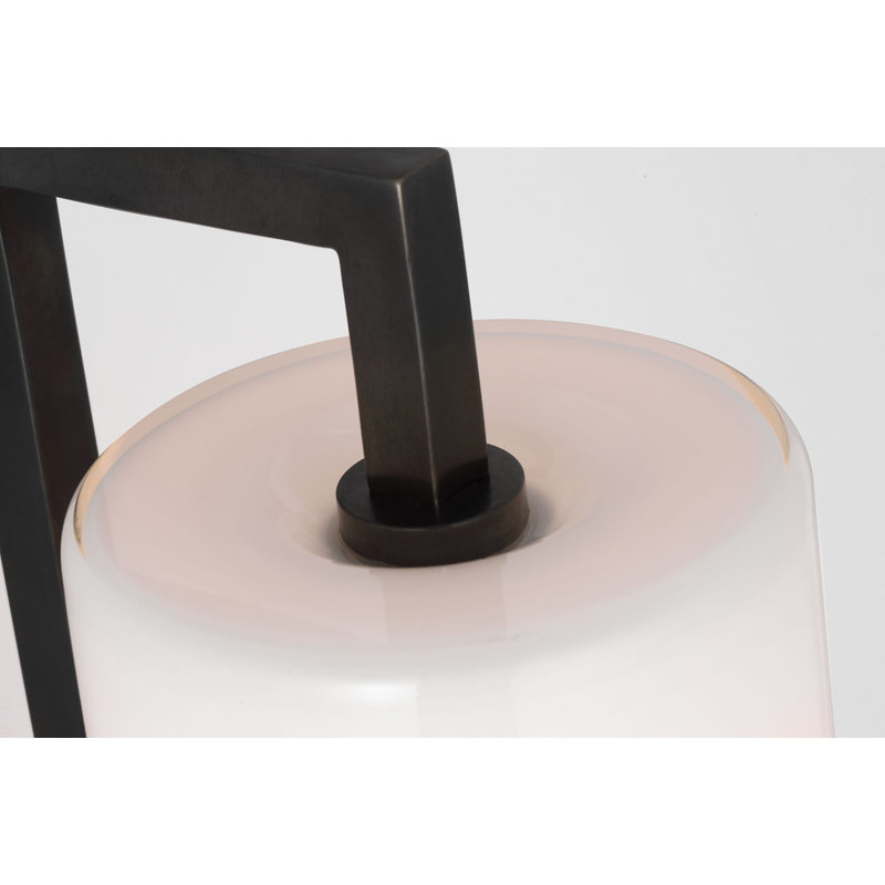 Ian K. Fowler 1 - Light LED Armed Sconce, Bronze, 21" H x 3" W x 5" D