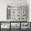 Pharmacie à DEL sans cadre avec miroir et tablettes réglables-1943881906-1943881907