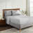 Superior Melange Flannel Cotton Two-Toned Fuzzy Warm Deep Pocket Sheet Set-2118421977-2118421978