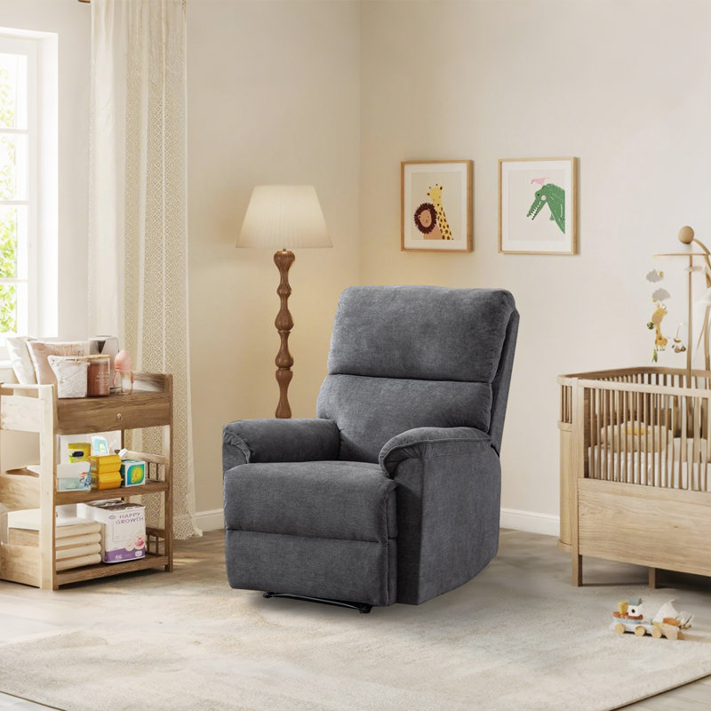 Fauteuil inclinable électrique 30,7 "avec USB, Gris
