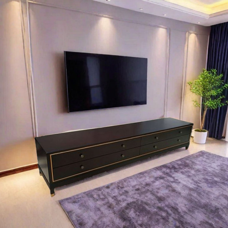 Tout nouveau meuble télé chinois en bois massif