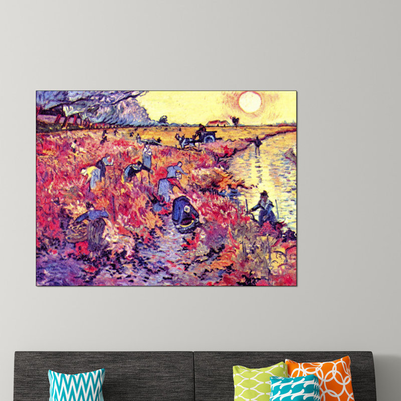 Vincent Van Gogh - Wrapped Canvas Painting, 90cm H x 120cm W x 1.8cm D