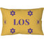 Coussin tissé et fermé LA Photo tissé et fermé 17 po x 18 po