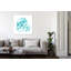 Turquoise Sky Snails - Wrapped Canvas Print-1321637375