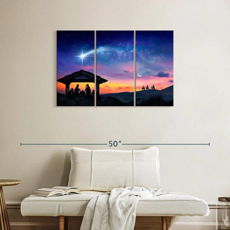 Adella Christmas Star, 24" H x 38" W