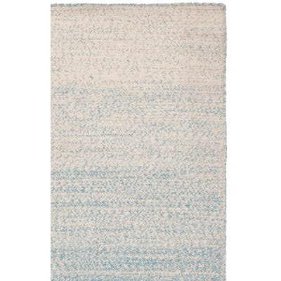 Tapis naturel / bleu clair Dequesha