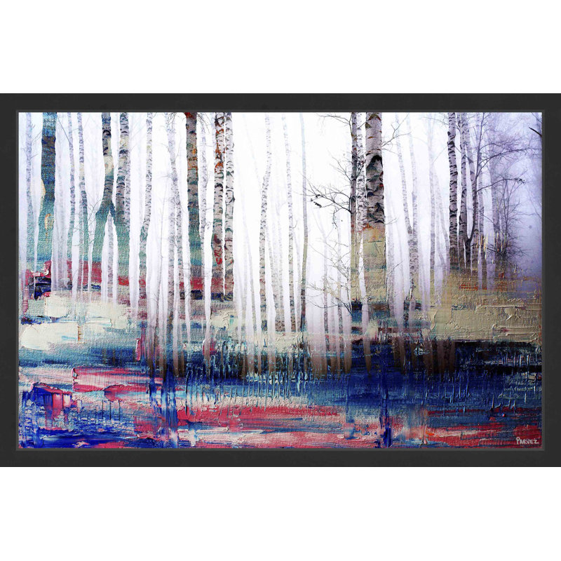 Parvez Taj - Single Picture Frame Painting, 61cm H x 91cm W x 3.81cm D