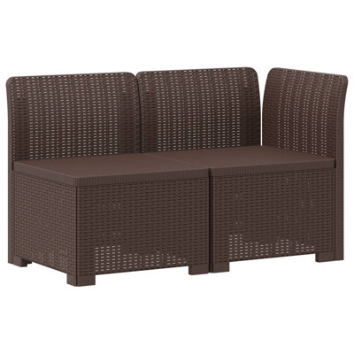 117 cm W Patio Sofa