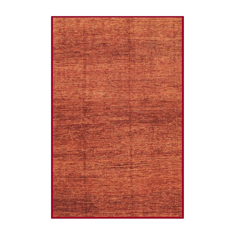 Tapis abstrait 100% lavable à la machine 3424, Rectangle 3 pi x 5 pi