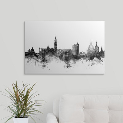 «Francy Venice Italy Skyline» par Michael Tompsett - reproduction