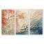 Forcier - ensemble d'impression d'art mural corail sous l'eau-107734425-107734427