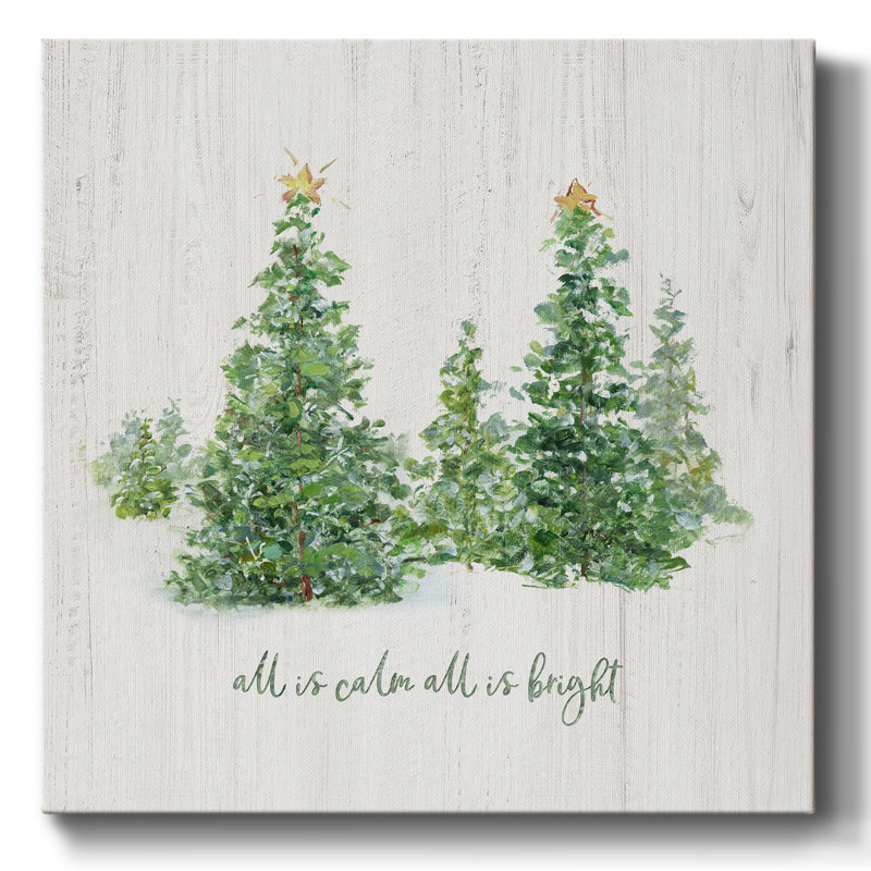 All All Calm - reproduction sur toile tendue, H 16 po x l 16 po x P 1,5 po