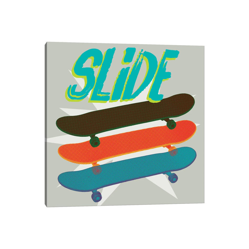 Sk8r II by Jarman Fagalde - Wrapped Canvas Painting, 66.04 cm H x 66.04 cm W x 1.91 cm D
