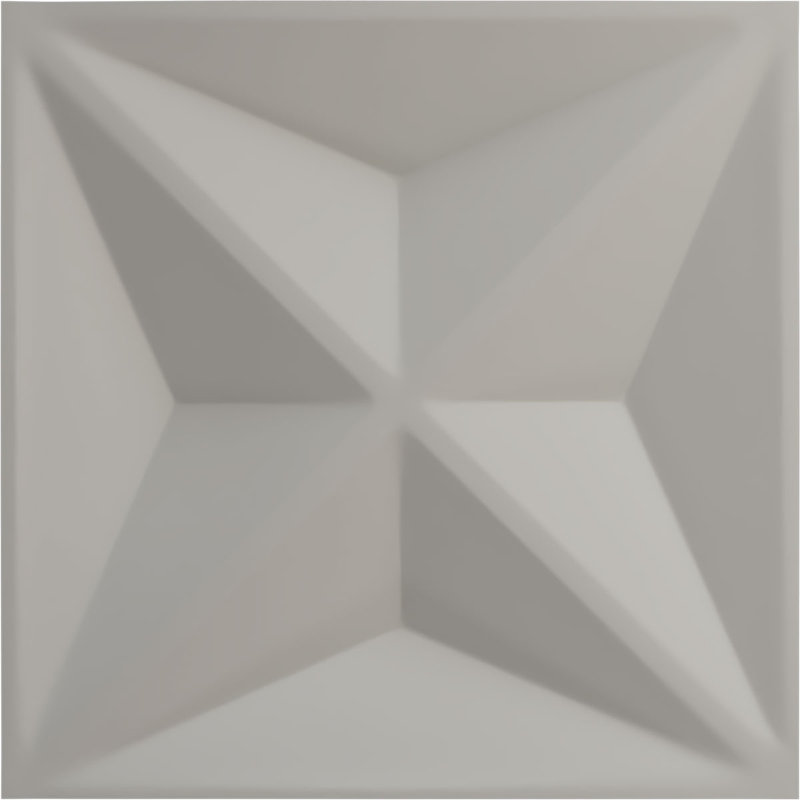 UltraCover Satin Blossom White Textured 3D PVC Wall Panel