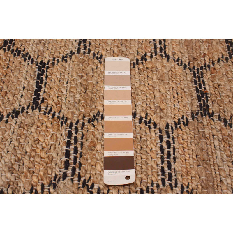 Tapis brun clair unique 5 pi 0 po x 8 pi 0 po Paliz Denizli