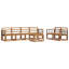  Outdoor Sofa Set 7 Pcs Solid Acacia Wood Sectional Garden Furniture