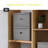 Collapsible Linen Fabric Storage Bin-545636704