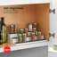 2555 0188 Non-Skid 3 Tier Spice Pantry Kitchen Cabinet Organizer