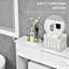 Armoire de rangement au-dessus de la toilette